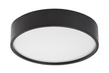 Rabalux Deckenleuchte 28,5 cm LED 19W Schwarz Rund Larcia 75011 IP44