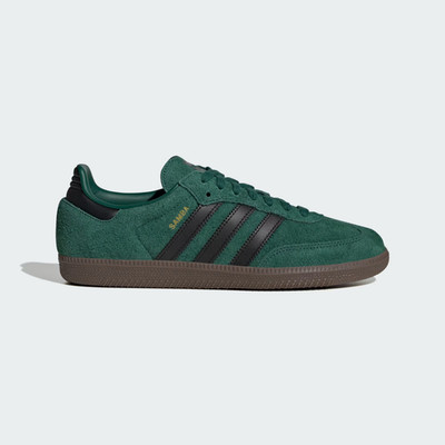 adidas Originals Herren Samba OG Schuhe in Collegiate Green/Black and Brown