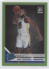 2019 Panini Donruss Optic Rated Rookie Lime Green Prizm /149 Eric Paschall py5