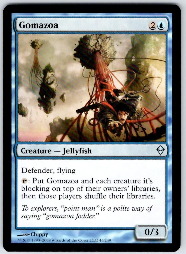 Gomazoa 48 Uncommon Commander MTG Near Mint