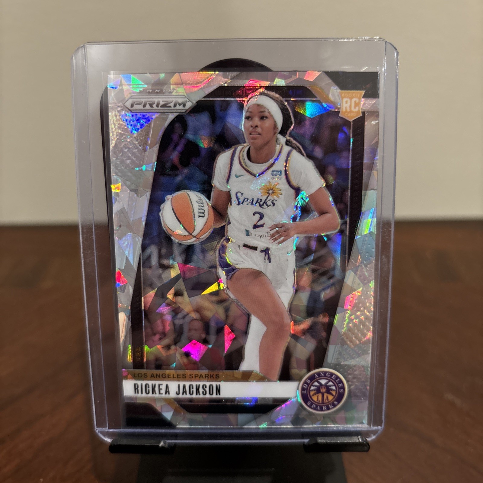 Rickea Jackson 2024 WNBA Prizm Cracked Ice Rookie #144 