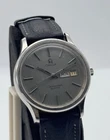 Vintage OMEGA Seamaster 196.0107 Quartz Rare Day-Date Men’s Watch Needs Battery