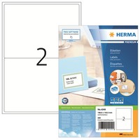 2-20X Herma Universal-Etiketten Premium, 199,6 X 143,5 Mm, Weiß Spare Bis Zu 15%