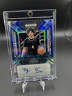 Panini 2024-25 Prizm Draft Picks Tyran Stokes Blue Ice Auto RC /75 #SS-TSK