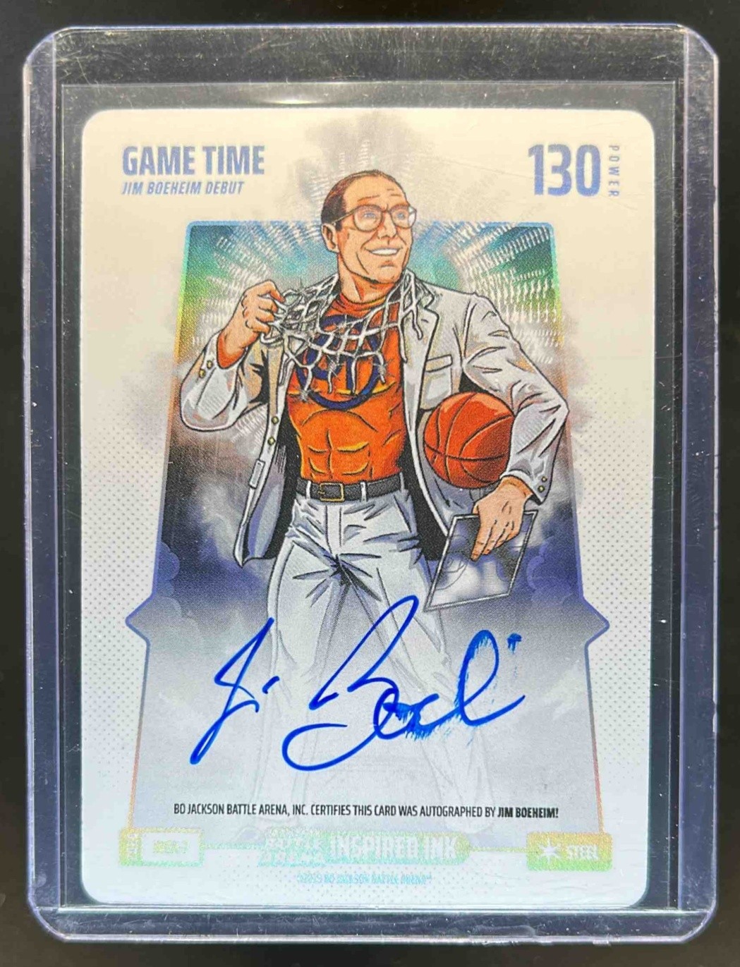 2026 Bo Jackson Battle Arena Griffey Game Time Inspired Battlefoil Auto #JBOA-7