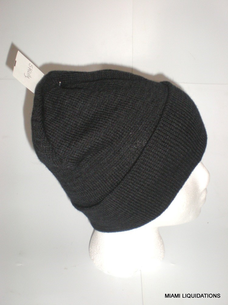 Liberty Mountain Black Knit Watch Cap Head Skully Ski Gear One Size Warmer 9565