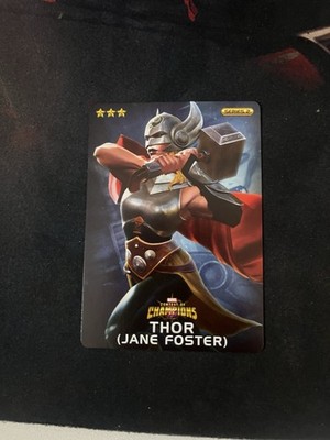 Marvel Contest Of Champions Dave N Busters #99 Jane Foster NonFoil Card Series 2