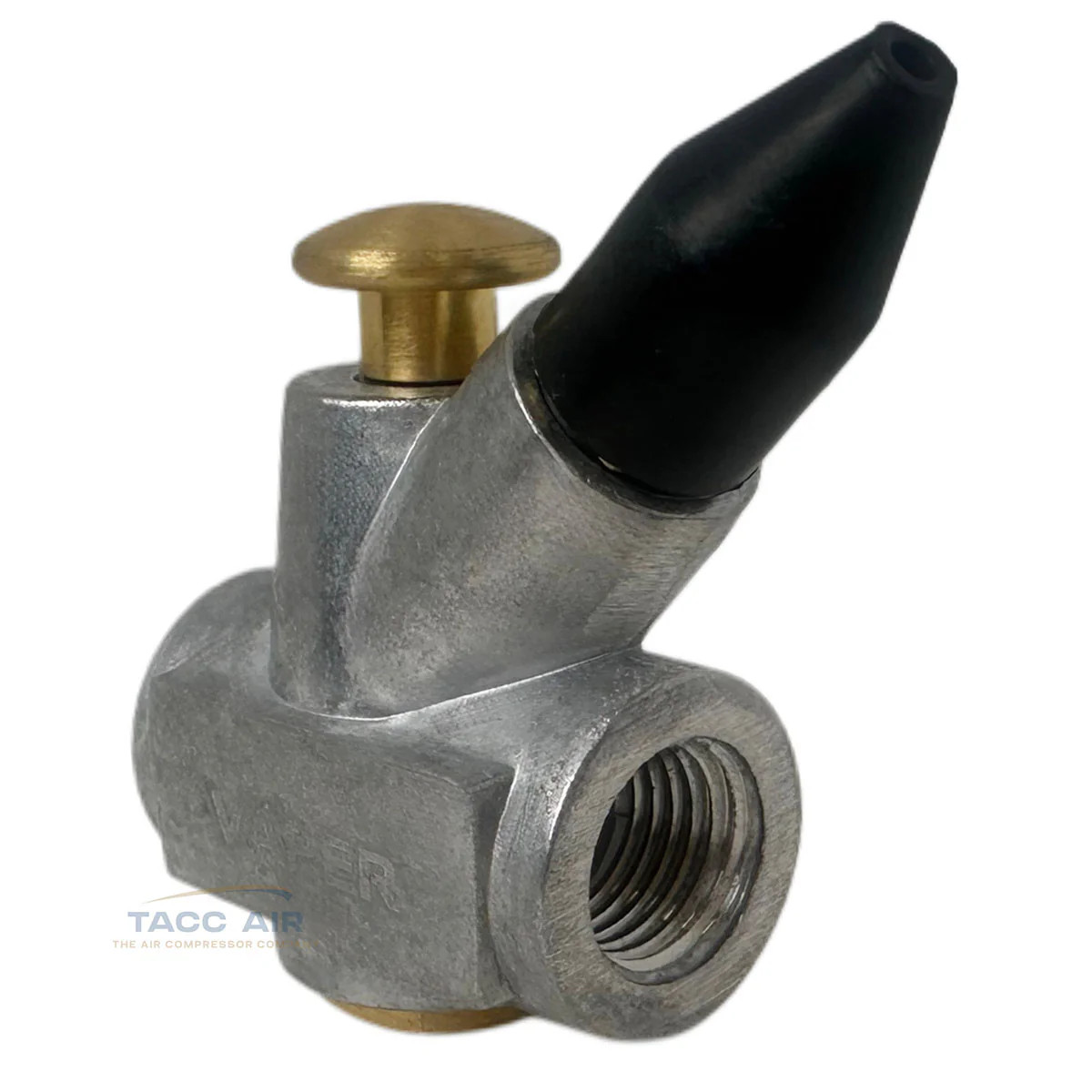 Inline Blow Gun With Rubber Tip In Line Compressed Air Tool
