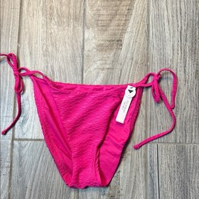 Victoria Secret Swim Mix & Match Bikini Bottom Cheeky Forever Pink Medium NWT