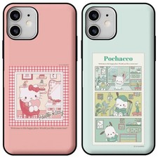 Sanrio Room Tour Card Door Case for Galaxy S23 S22 S21 Ultra Plus Korea made