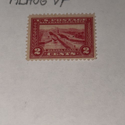 U.S.Scott 398 Panama Pacific Exposition 2cent MLHOG Sehr schön - Bild 2 von 4