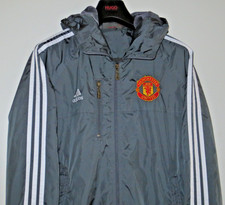 ADIDAS MANCHESTER UNITED WIND JACKE mit KAPUZE GR. S NEUWERTIG