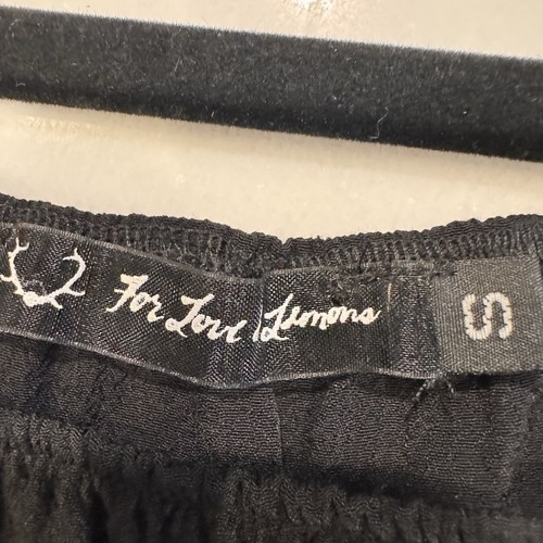 For Love And Lemons Women’s Black Crop Top Off The Shoulder L/S Size S - Picture 3 of 8