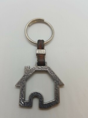 RETRO TOUS HOUSE SHAPED PENDANT/KEY RING REF#3334 real estate gift