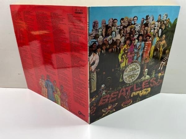 LP/GF Beatles Sgt Peppers Lonely Hearts Club Band（-red Vinyl AP8163 APPLE Japan /00400 Beatles – Sgt. Pepper Japan red vinyl Apple LP with obi