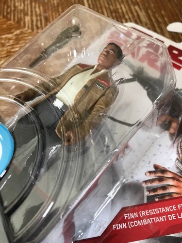 Disney Hasbro Star Wars 2017 Ultimi Jedi FINN Force Link 3,75 pollici - Foto 5 di 9