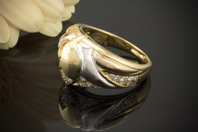 Gold Ring Bulgari Goldschmuck Besonderer Bulgari Ring BVLGARI Mit