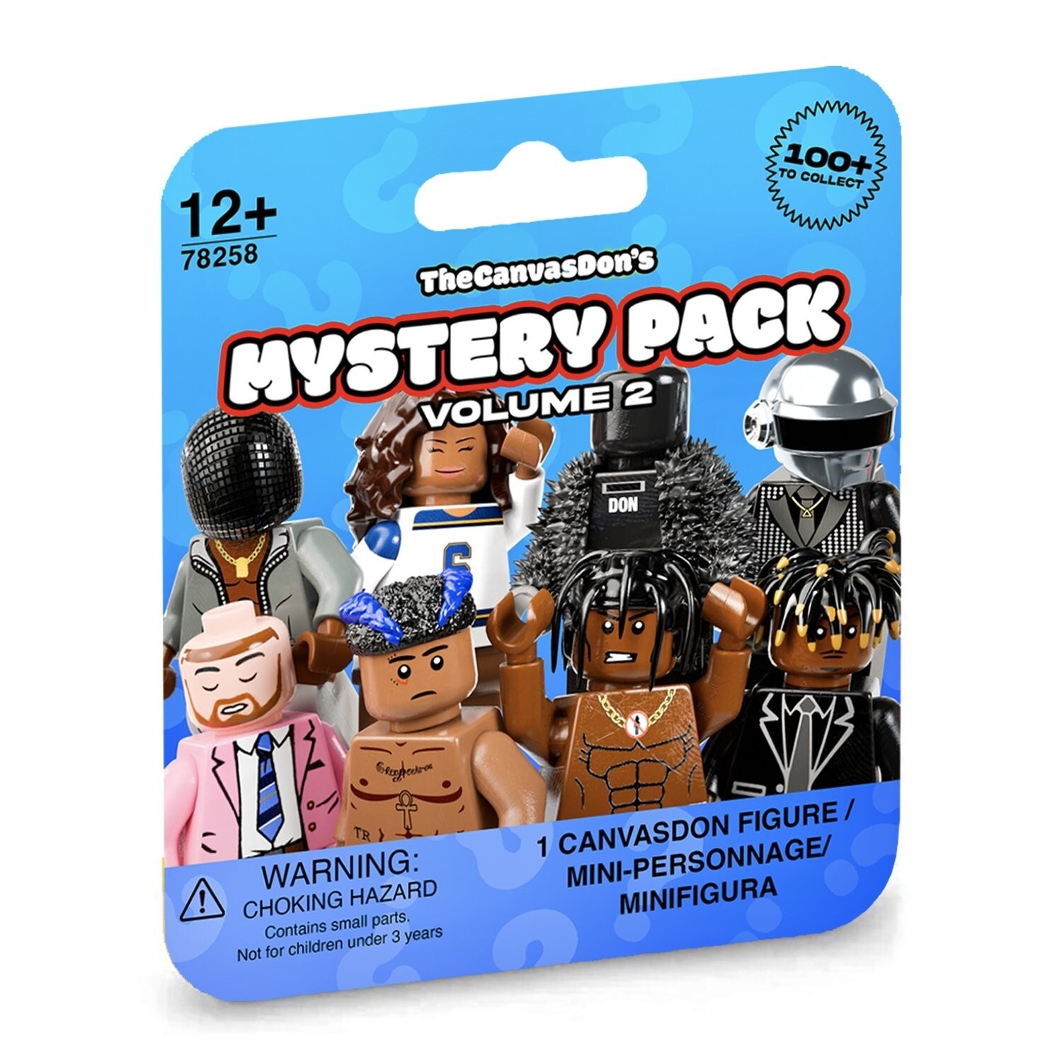 The Canvas Don: Mystery Pack Vol. 2 Mini Figure (BRAND NEW) Collect 1 of 12