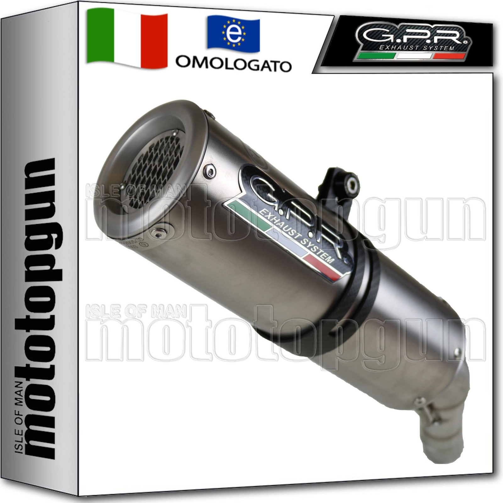 GPR SCARICO COMPLETO OMOLOGATO HOM M3 INOX YAMAHA XJ 6 - XJ 600 DIV. 2012 12