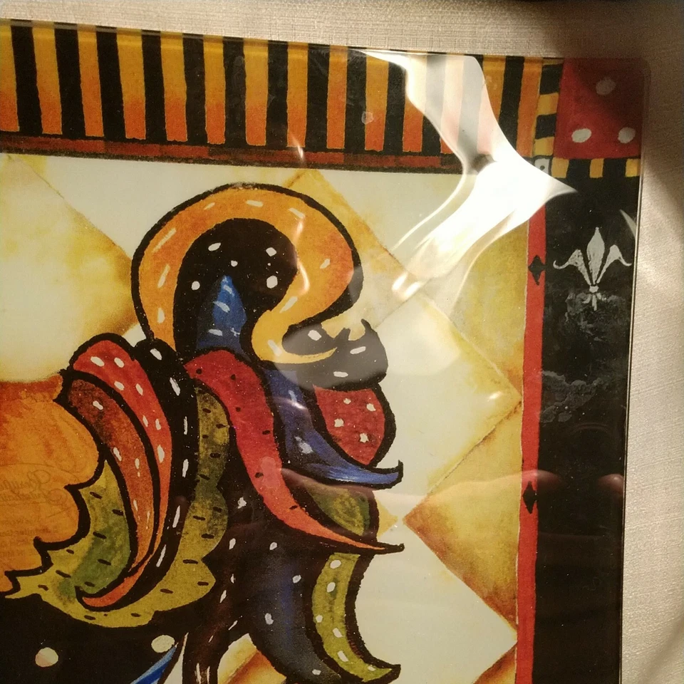 Bandeja de gallo certificada International Jennifer Garant 12" X 12" ÚLTIMA  Foto 2 de 4