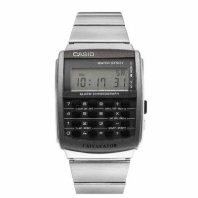Casio Classic Quartz Calculator CA-506-1DF Stainless Steel Band