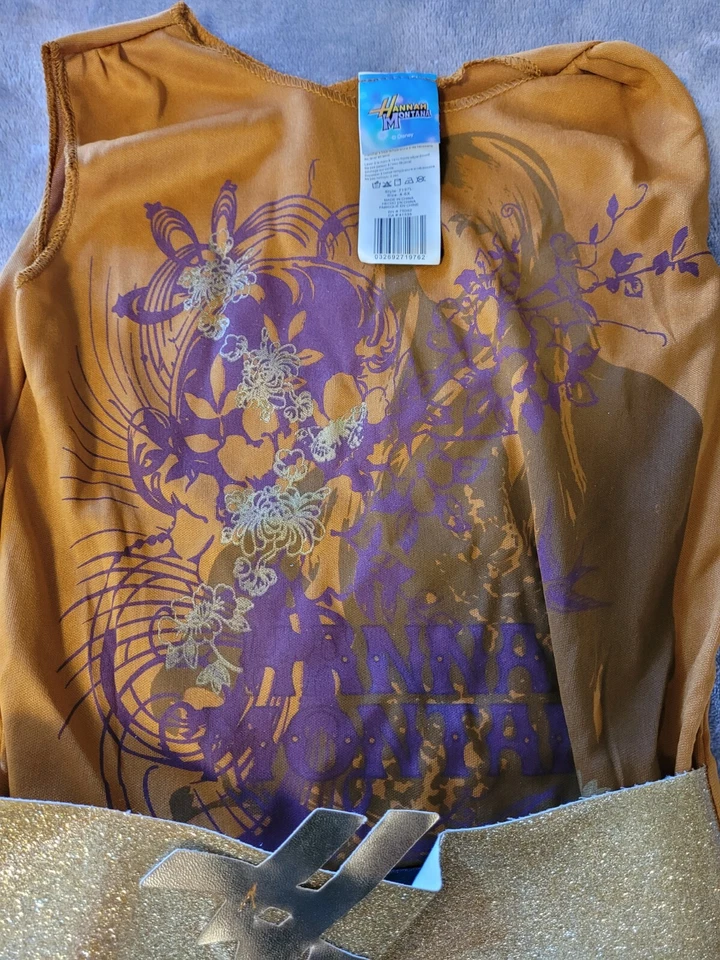 Disfraz de Halloween Hannah Montana para niñas talla 4-6 Foto 2 de 4