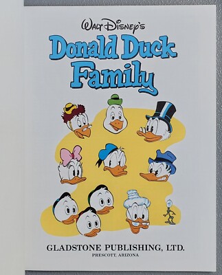 ドナルドファミリー　カール・バークスの作品 Walt Disney's Donald Duck Family Album by Carl Barks (1989, Trade