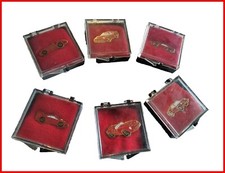 spilla pins pin modellino ferrari dorato auto car brand F1 badge stifte broches