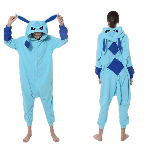 Adults Pokemon Costume Kigurumi Pajamas Sleepwear Pyjamas Pikachu Gengar Cosplay - Picture 18 of 65