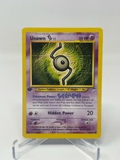  Pokemon Neo Destiny 1st Edition Unown S 87/105 Non-Holo NM on eBay