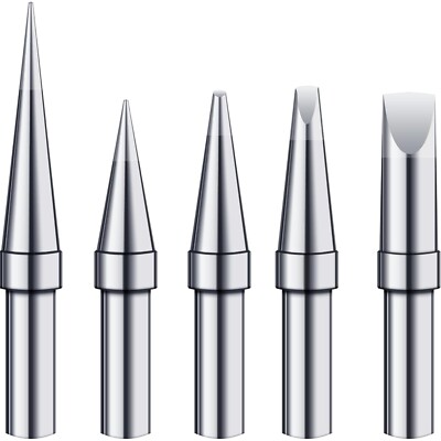 Ersatzlötspitzen für Weller Lötkolben WESD51   5PCS Set für präzises Schweißen
