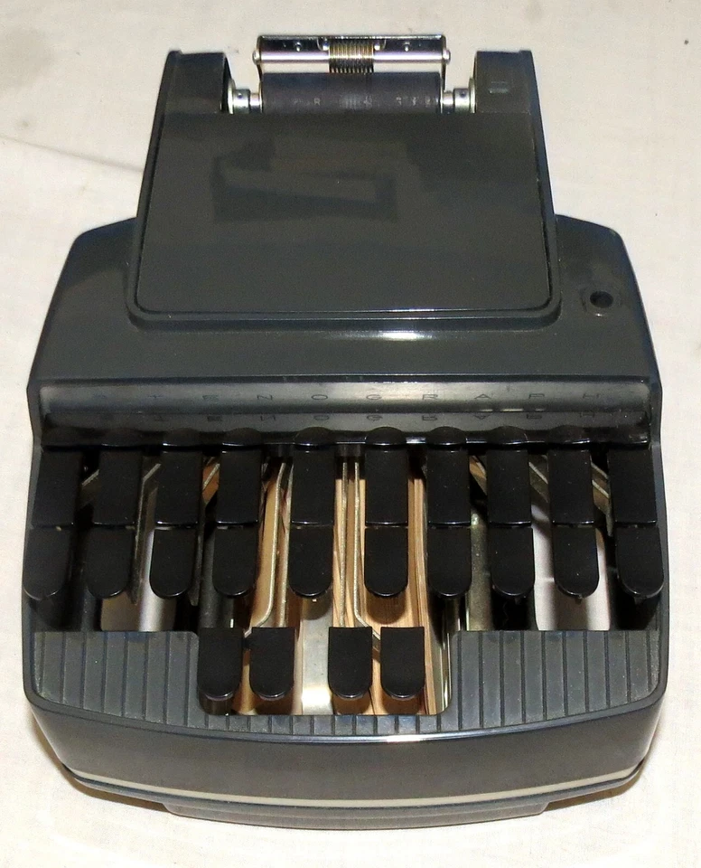 Modelo de taquígrafo Samsonite Reporter en estuche Samsonite con soporte Foto 4 de 4