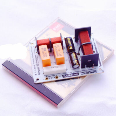 2pcs Multi Speaker 2 Unit Audio Frequency Divider 2 Way Crossover Filters OK2801