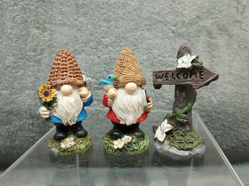 Fairy Garden Gnome Figurines