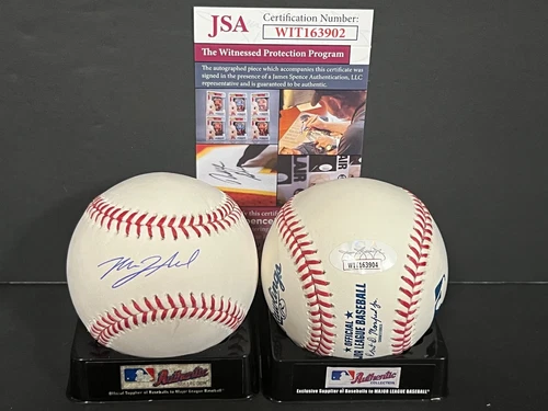 Mick Abel Minnesota Twins Autographed Signed Baseball JSA WITNESS COA