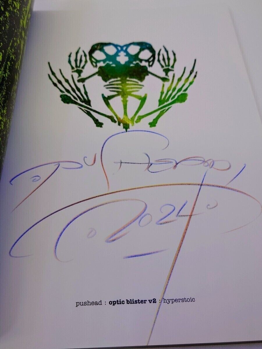 Pushead Art Book Autographed Limited Edition Unopened | eBay Pushead Art Book Autographed Limited Edition Unopened | eBay