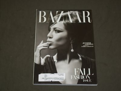 2010 SEPTEMBER HARPER'S BAZAAR MAGAZINE - JENNIFER ANISTON AS STREISAND - B 3643