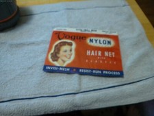 Vogue Nylon Hairnet Invisi-Mesh Ephemera w/ Net medium Brown