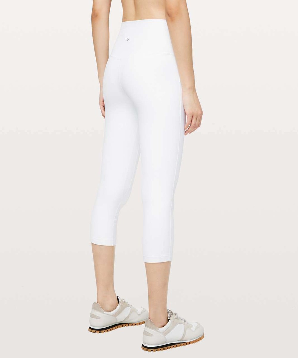 lululemon ルルレモン Align 21 サイズ 0 正規品 ホワイト NWT & NWOT Lululemon Align Crop *21