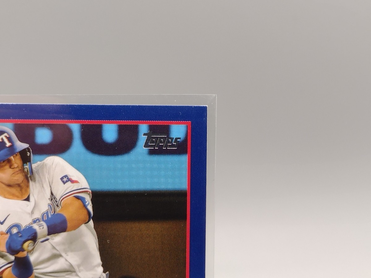 Josh Jung 2023 Topps Series 2 Blue Parallel Rookie RC