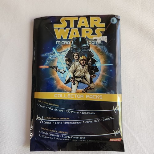 2015 IDW Star Wars Micro Comic #4 & 3D Poster #4 & 3D Glasses Lot Lucasfilm - Picture 3 of 4