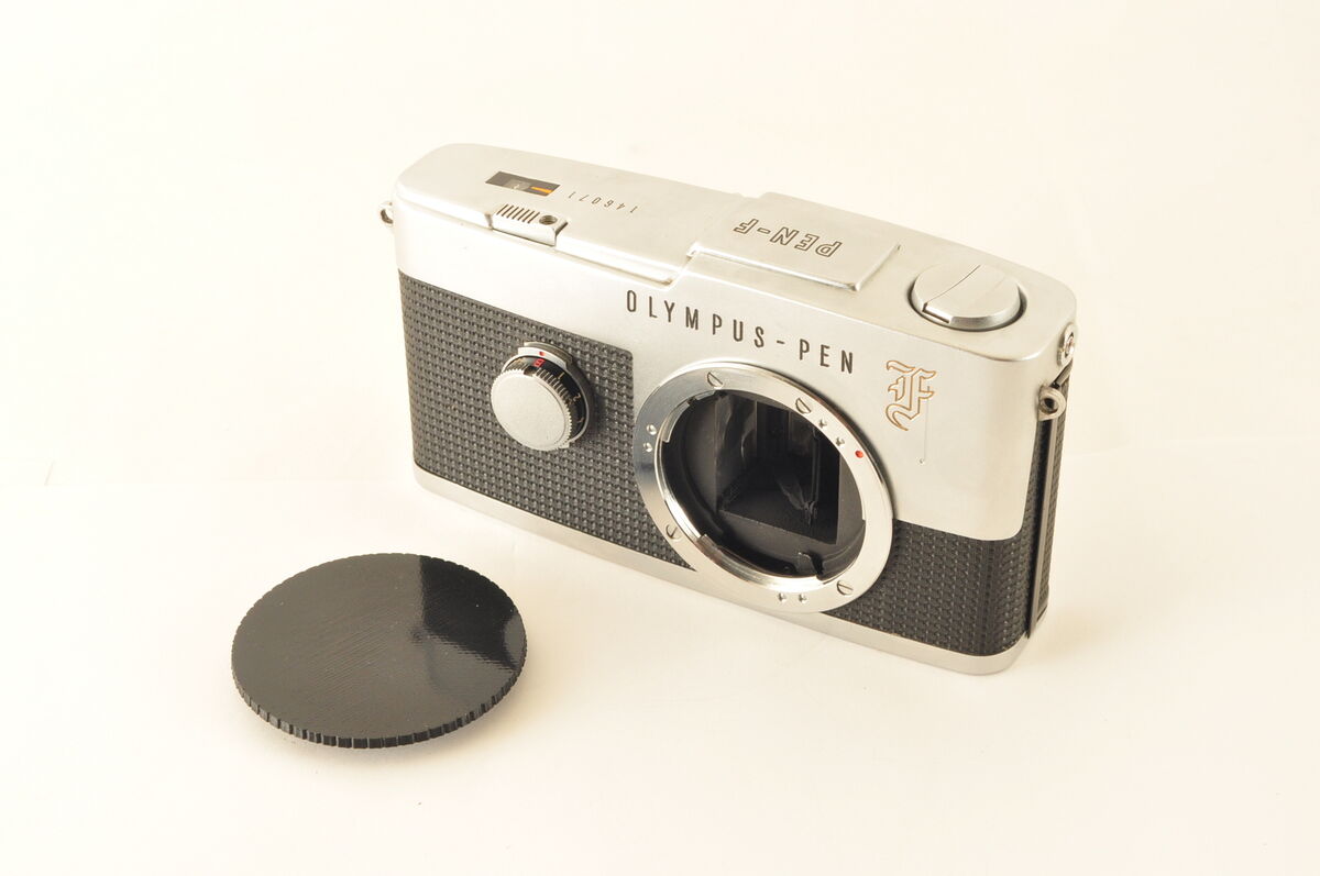 Olympus PEN F Silver 35mm Half Frame Film Camera from JAPAN Olympus PEN F Silver 35mm Half Frame Film Camera from JAPAN