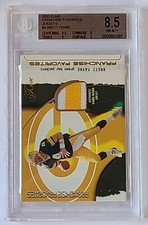 BRETT FAVRE 2002 FLAIR FRANCHISE FAVORITES JERSEYS BGS 8.5 NM-MT+ PACKERS - HOF!