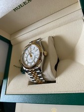 ROLEX WHITE DIAL NEW 2025 SKY DWELLER 336933 18K Gold/Steel Jubilee 42MM 4