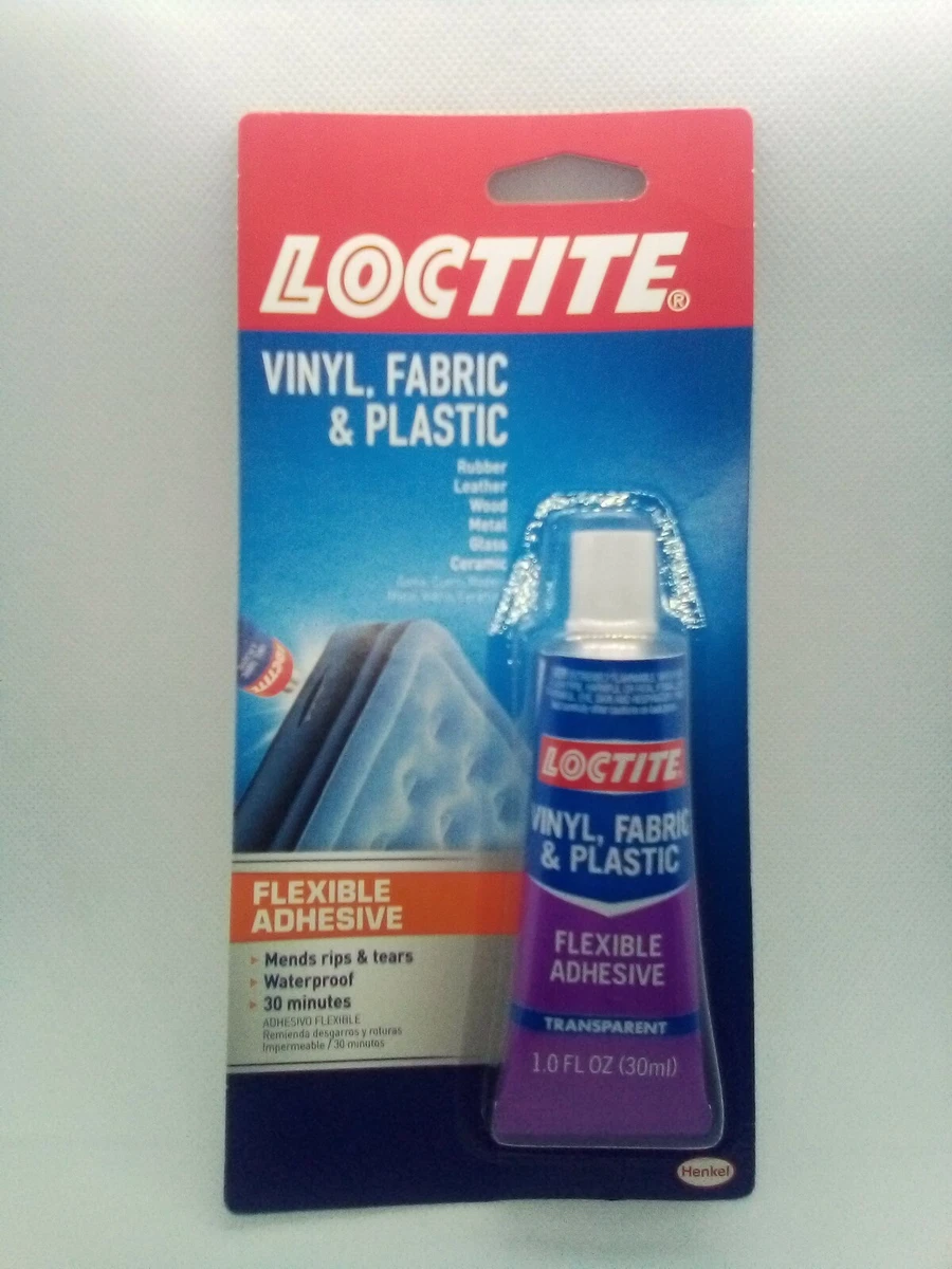Loctite 1360694 Vinyl Fabric & Plastic Repair Flexible Adhesive, 1 oz