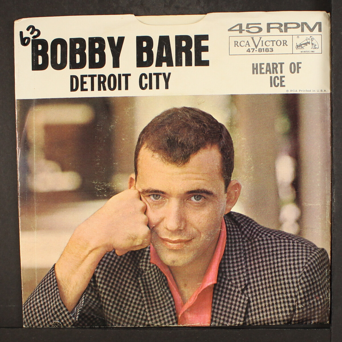 BOBBY BARE: detroit city / heart of ice RCA 7