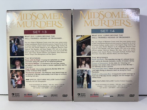 Midsomer Murders (Lot of 10) Sets 7 8 10 11 13 14 15 16 23 24 Acorn Media BBC - Picture 9 of 13
