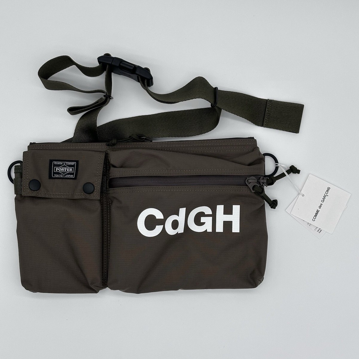 Comme Des Garcons Homme X Porter-Yoshida & Co Logo Belt Bag Comme Des Garcons Homme X Porter-Yoshida & Co Logo Belt Bag