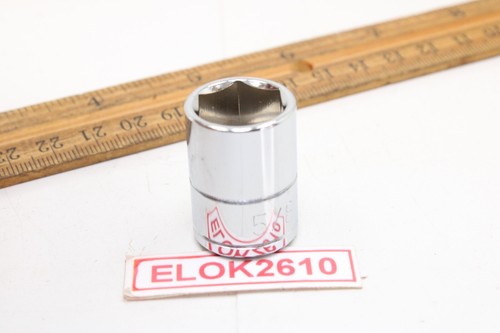 Reliant 86606 5/8" SAE Chrome 3/8" Drive 6 Point Shallow Socket - Picture 4 of 6