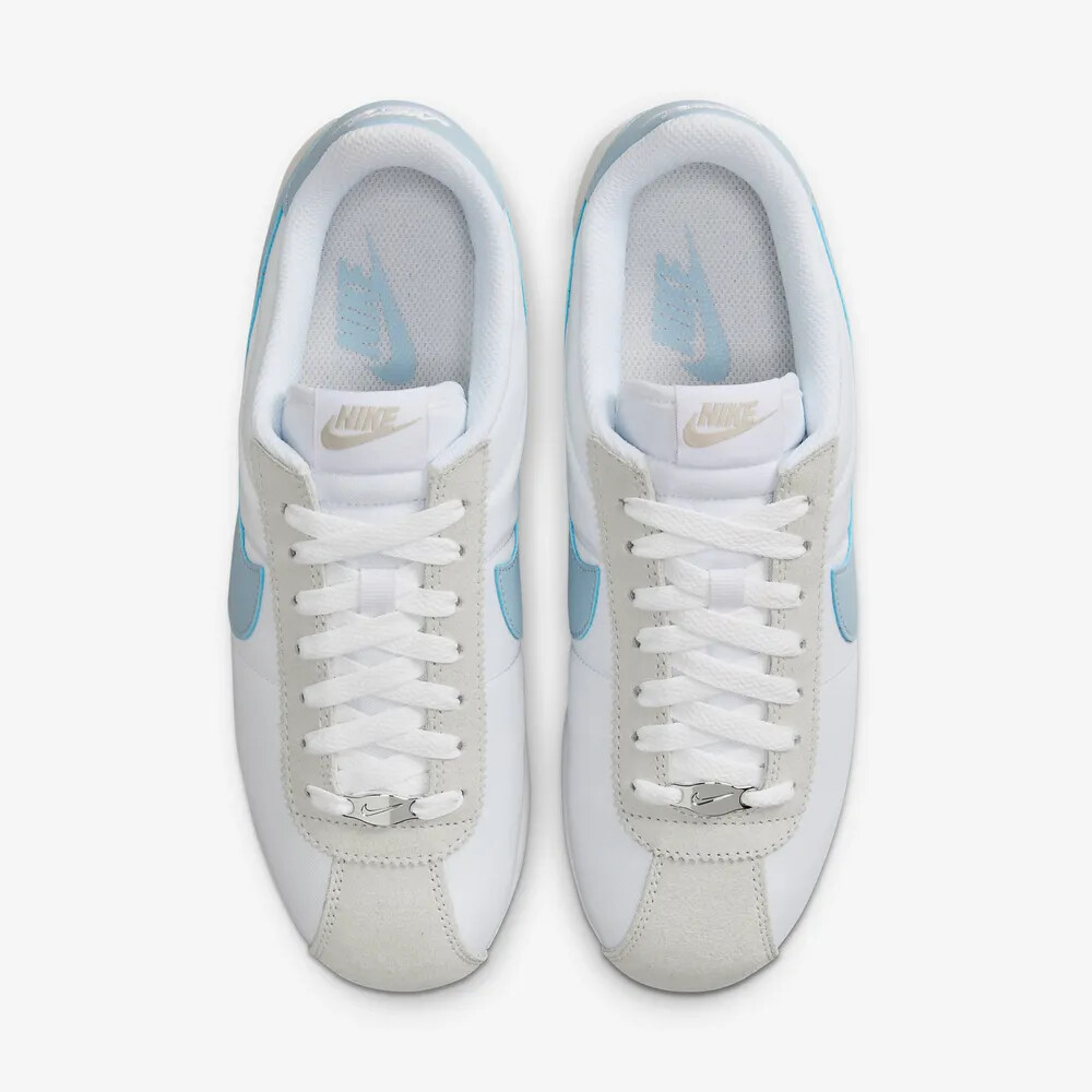 NIKE Cortez ホワイト/ブラック/ライトブルー 8.5 Size 8.5 - Nike Cortez White Light Armory Blue W for sale